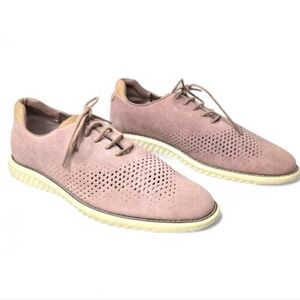 Steve Madden suede sneakers. Vaelen/Vaelo.  13 pale pink